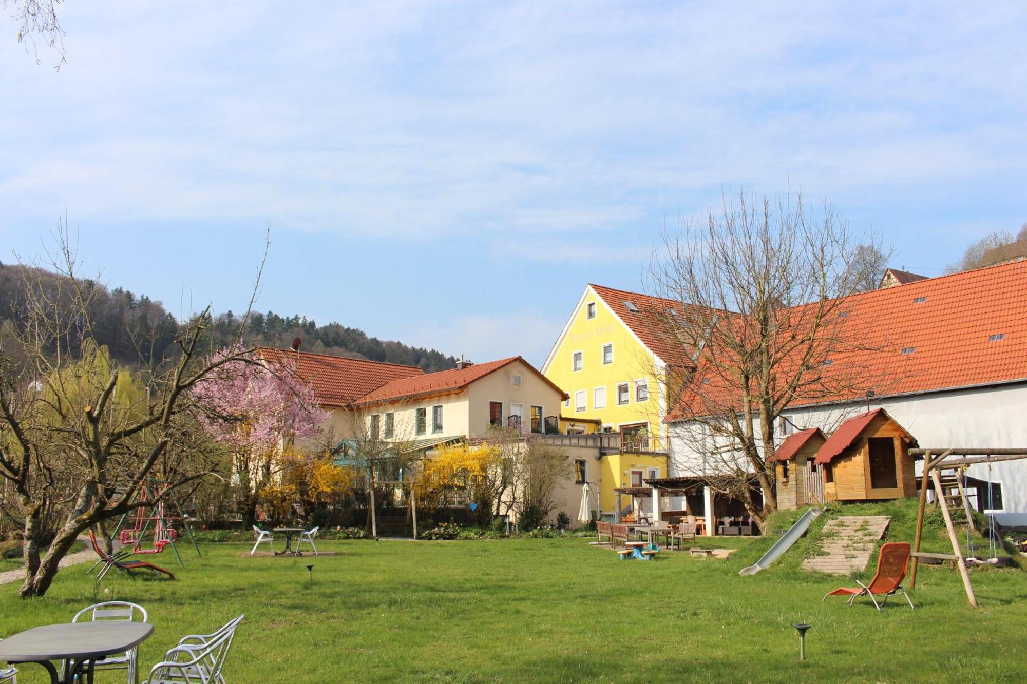 Pension Muehle Egloffstein Exterior foto